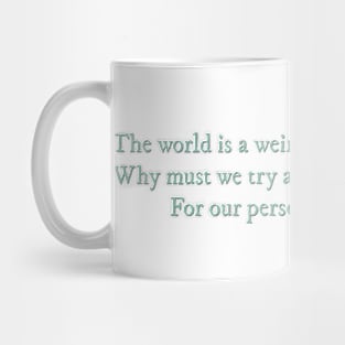 The House in the Cerulean Sea quote Mug